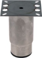 ADJUSTABLE FOOT ST./STEEL ø 21/2