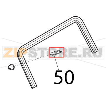 Vite senza testa CE DIN913, M6x20 Sirman Canova 300 Vite senza testa CE DIN913, M6x20 Sirman Canova 300Запчасть на деталировке под номером: 50