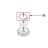 Clip, Retaining KitchenAid 5KSM7580X