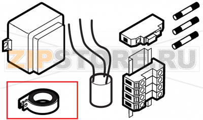 Ferrite Lainox VE061D  Ferrite Lainox VE061DЗапчасть на сборочном чертеже под номером: 22Название запчасти на английском&nbsp;языке: Ferrite Lainox VE061D