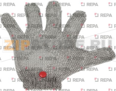 КОЛЬЧУЖНЫЕ ПЕРЧАТКИ ИЗ НЕРЖАВЕЮЩЕЙ СТАЛИ ПРОТИВ ПОРЕЗОВ, РАЗМЕР «М» 