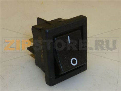 INTERRUTTORE BIPOLARE NERO 16A 250V 