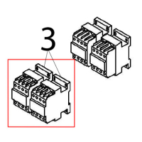 Relay BF09 230 V, 50/60 Hz, 25(9) A Angelo Po FX61E1