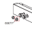 Tasto D25 stop Smeg ALFA 144 GH1