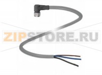 Кабель датчика-исполнительного устройства Female connector V3-WM-BK5M-PVC-U Pepperl+Fuchs