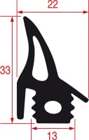 GASKET FOR OVEN DOOR 2255 mm