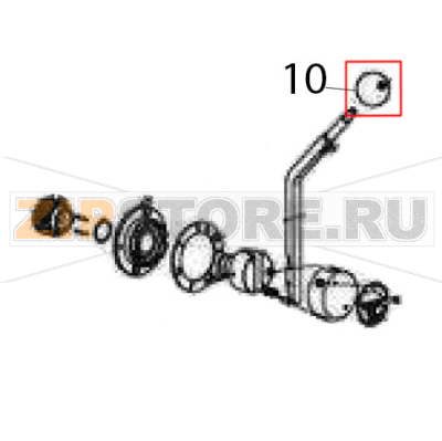 Pomolo a sfera PB/41 M8 Sigma BMR 60 Pomolo a sfera PB/41 M8 Sigma BMR 60Запчасть на деталировке под номером: 10