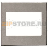 Накладка для аудиоразъёма, нержавеющая сталь ABB 3666.00