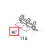 Pan head p tight screw Sato HR224 TT