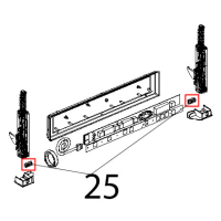 Guarnizione vetro interno Unox XVC 104