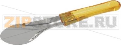 SPATULA DELUXE YELLOW ST. STEEL 260 mm 