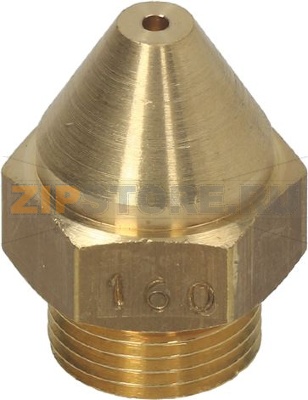 КОНИЧЕСКАЯ ГАЗОВАЯ РАСПЫЛИТЕЛЬНАЯ ФОРСУНКА M13 X 1 Ø 1,60 ММ 