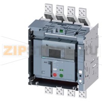 withdrawable circuit breakers with guide frame and PSS 4-pole, frame size 0, IEC N conductor on the left In=1250A to 690V, 50/60Hz AC Icu=66kA at 415V Icu=50kA at 500V Icu=50kA at 690V ETU650 electronic trip units LSI display with tripped signaling switch