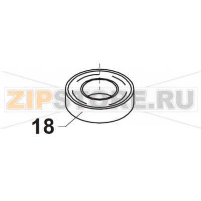 Ball Bearing F/30m, 6008 2RS1C  Bear Varimixer AR40 VL-1S                                                                              1 Ball Bearing F/30m, 6008 2RS1C Bear Varimixer AR40 VL-1SЗапчасть на сборочном чертеже под номером: 18Название запчасти на датском&nbsp;языке: Ball Bearing F/30m, 6008 2RS1C Bear Varimixer AR40 VL-1S