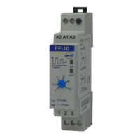 Реле времени 230 В/AC, 1-10 с Entes EF-10