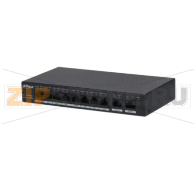 Коммутатор неуправляемый, 10 портов Dahua DH-PFS3010-8GT-96 