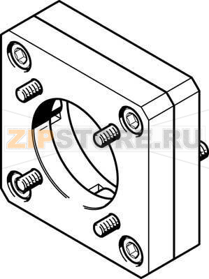 Фланец электродвигателя Festo EAMF-A-64A/B-60G/H 