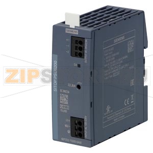 SITOP, стабилизированный блок питания PSU6200 24 V/2,5 A, вход: ~120-230 В / =110-250 В, выход: =24 В/2,5 A Siemens 6EP3332-7SB00-0AX0 
