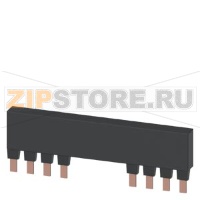 АКСЕССУАР ДЛЯ 3KC0 ТИПОРАЗМЕР1 ШИННАЯ ПЕРЕМЫЧКА ДЛЯ ПОДСОЕДИНЕНИЯ СО СТОРОНЫ НАГРУЗКИ 4 ПОЛ. ДЛЯ 3KC0 ТИПОРАЗМЕР1 ВКЛ. 1 ШТ. Siemens 3KC9118-2