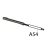 Movable sensor holder shaft Godex EZ-6200 plus