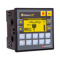Контроллер 2.4", 24 В/DC, 6DI, 6AI, 6RO Unitronics V120-22-R6C