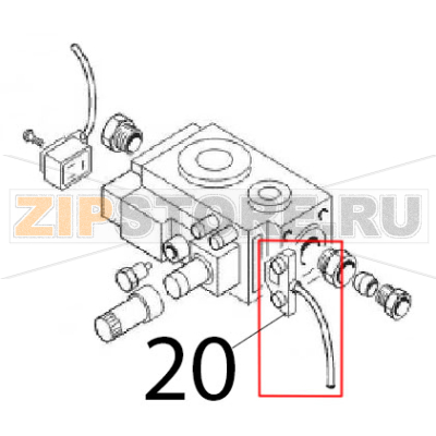 Compl. valve Angelo Po 0A1FR1G Compl. valve Angelo Po 0A1FR1GЗапчасть на деталировке под номером: 20