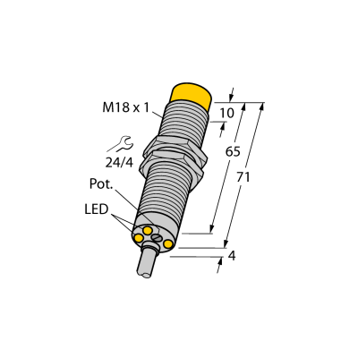 Датчик индуктивный Turck DNI12U-M18E-AP4X3 