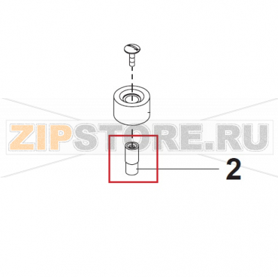 Roller Shaft Bear Varimixer AR40 VL-1S                              Roller Shaft Bear Varimixer AR40 VL-1SЗапчасть на сборочном чертеже под номером: 2Название запчасти на датском&nbsp;языке: Roller Shaft Bear Varimixer AR40 VL-1S