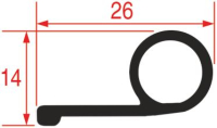 УПЛОТНИТЕЛЬ ДЛЯ ПЕЧЕЙ МОД. 2554