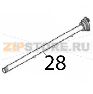 Upper/lower rinse ARM Angelo Po C165D Upper/lower rinse ARM Angelo Po C165DЗапчасть на деталировке под номером: 28