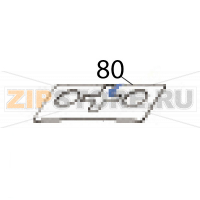 Overlay label (LCD) Godex RT700i