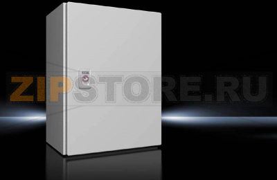 Шкаф распределительный 400x800x300 мм, стальной, серо-белый, 1 шт Rittal 1037000 