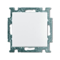 Выключатель одноклавишный, IP20, белый ABB 2CKA001012A2139