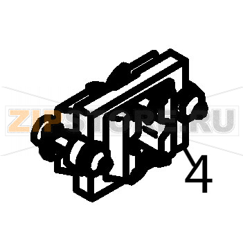 Cable retainer Fagor CO-500 DD Cable retainer Fagor CO-500 DDЗапчасть на деталировке под номером: 4Название запчасти Fagor на английском языке: Cable retainer CO-500 DD.