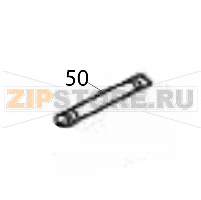 Shaft (tension roller) Sato M84Pro Shaft (tension roller) Sato M84ProЗапчасть на деталировке под номером: 50Название запчасти на английском языке: Shaft (tension roller) Sato M84Pro.