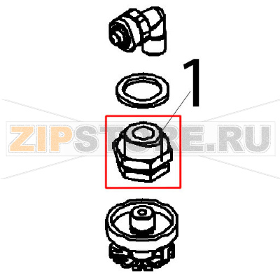 Raccordo Angelo Po FX101G2 Raccordo Angelo Po FX101G2Запчасть на деталировке под номером: 1