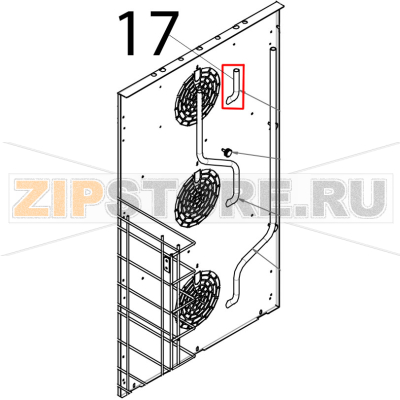 Tubo superiore Tecnoeka KF 1010 A UD Tubo superiore Tecnoeka KF 1010 A UDЗапчасть на деталировке под номером: 17