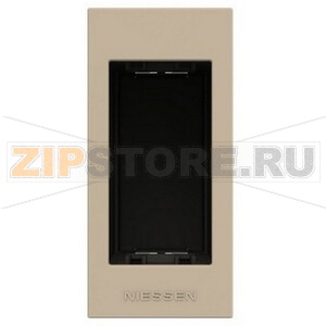 Цоколь для установки в мебель/перегородки, шампань ABB 1123.20 