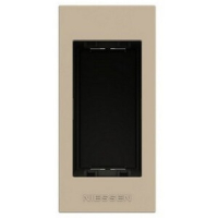 Цоколь для установки в мебель/перегородки, шампань ABB 1123.20