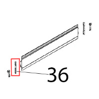 Supporto DX paratia Angelo Po FX201G3