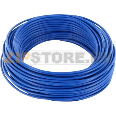 Провод медный 1x0.5 мм, синий, 10 м Beli Beco D 105/10 