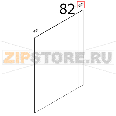 Cerniera superiore SX blocco vetro inferiore DX Tecnoeka KF 1010 A UD Cerniera superiore SX blocco vetro inferiore DX Tecnoeka KF 1010 A UDЗапчасть на деталировке под номером: 82