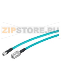 Соединител. RCOAX кабель SIMATIC NET NET QMA / N-CONNECT. в сборе. Длина 1 м Siemens 6XV1875-5JH10