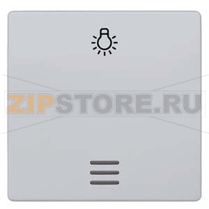 DELTA I-SYSTEM АЛЮМИНЕВЫЙ МЕТАЛЛИК ВЫКЛЮЧАТЕЛЬ 1 КЛАВИША С ОКНОМ И СИМВОЛОМ &quot;СВЕТ&quot; 55X55MM Siemens 5TG6246 