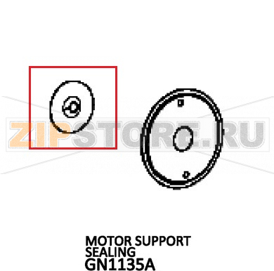 Motor support sealing Unox XFT 133 Motor support sealing Unox XFT 133Запчасть на деталировке под номером: 46Название запчасти на английском языке: Motor support sealing Unox XFT 133