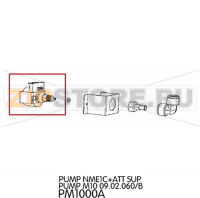Pump NME1C+ATT Sup Pump M10 09.02.060/B Unox XFT 133