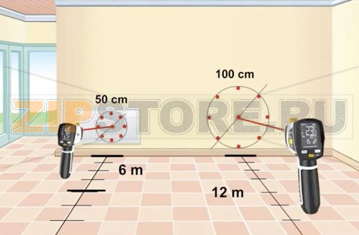 Термометр инфракрасный, от -40 до 365°C Laserliner CondenseSpot Plus 