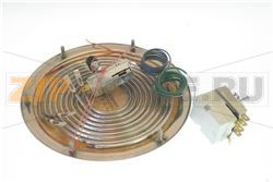 RESISTENZA PIANO ø 196 mm 3000W 400V 