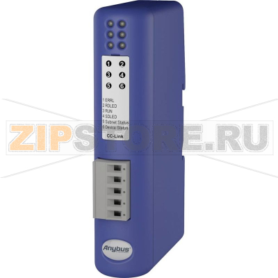 Шлюз сетевой 24 В/DC, CAN, CC-Link, USB, 1 шт Anybus AB7321 
