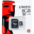 Карта памяти с адаптером 8 Гб, class 10 Kingston SDC10-8GB